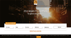 Desktop Screenshot of c2inmobiliaria.com